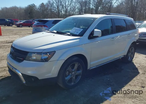 2017 Dodge Journey Crossroad Plus from USA, damaged, VIN 3C4PDCGG0HT676938